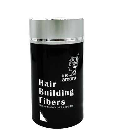 Amora Hair Building Fiber -  Instant Hair Thickness , Volume and Coverage 22g
